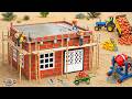 Hailstorm Destroys House | DIY Mini Hailproof Cement House Construction Science Project