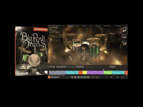 Toontrack EZ Drummer EZX Big Rock Drums - All Presets