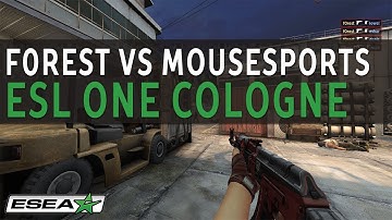 NiP f0rest Aces Mousesports at ESL One Cologne