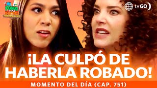 Al Fondo Hay Sitio 12 Lorena Acusó A Juana De Robarle Su Lucho Buitrón Capítulo N751