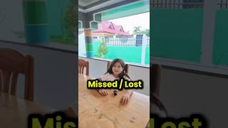 missed / Lost 😔 #viralvideo #languagelearning #learnenglish #viral