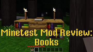 Minetest Mod Review: Books