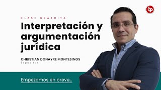 PROFA | Clase gratuita: Interpretación y argumentación jurídica