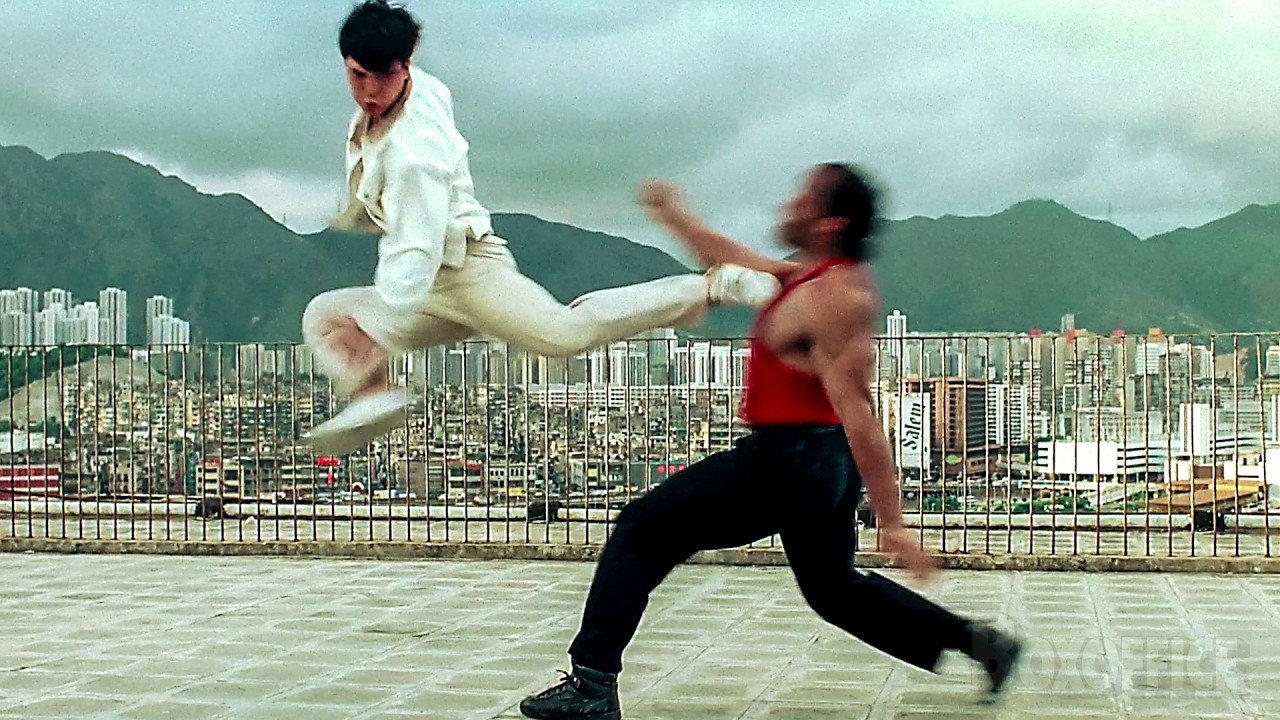 Donnie fights the Strongest Man in China | In the Line of Duty 4 | CLIP