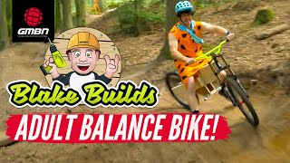 Blake Builds An Adult Balance Bike | Modern Draisine Or Velocipede Replica