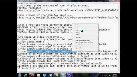 How to DRAMATICALLY Speed Up Mozilla Firefox (PART 2/2)
