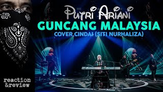 PUTRI ARIANI Cover CINDAI (Siti Nurhaliza) Reaction