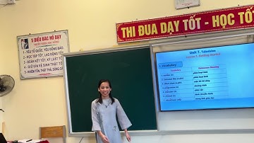 Thi giáo viên giỏi môn Tiếng Anh lớp 6 UNIT 7. Getting started - Cô Lê Thị Hải Hà THCS Chu Văn An TH