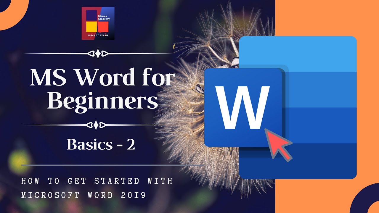 Microsoft Word 2019 for Beginners - Basics_2 - YouTube