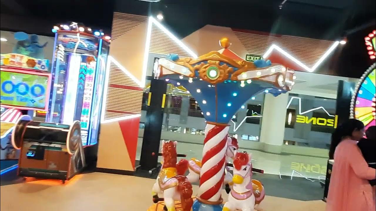 (Holi decoration) and ( India's biggest PlayStation) in Ambience Mall Gurgaon at 4th floor