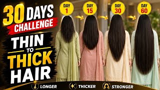 30 days hair growth challenge || hair transformation @Zonnilifestyle 