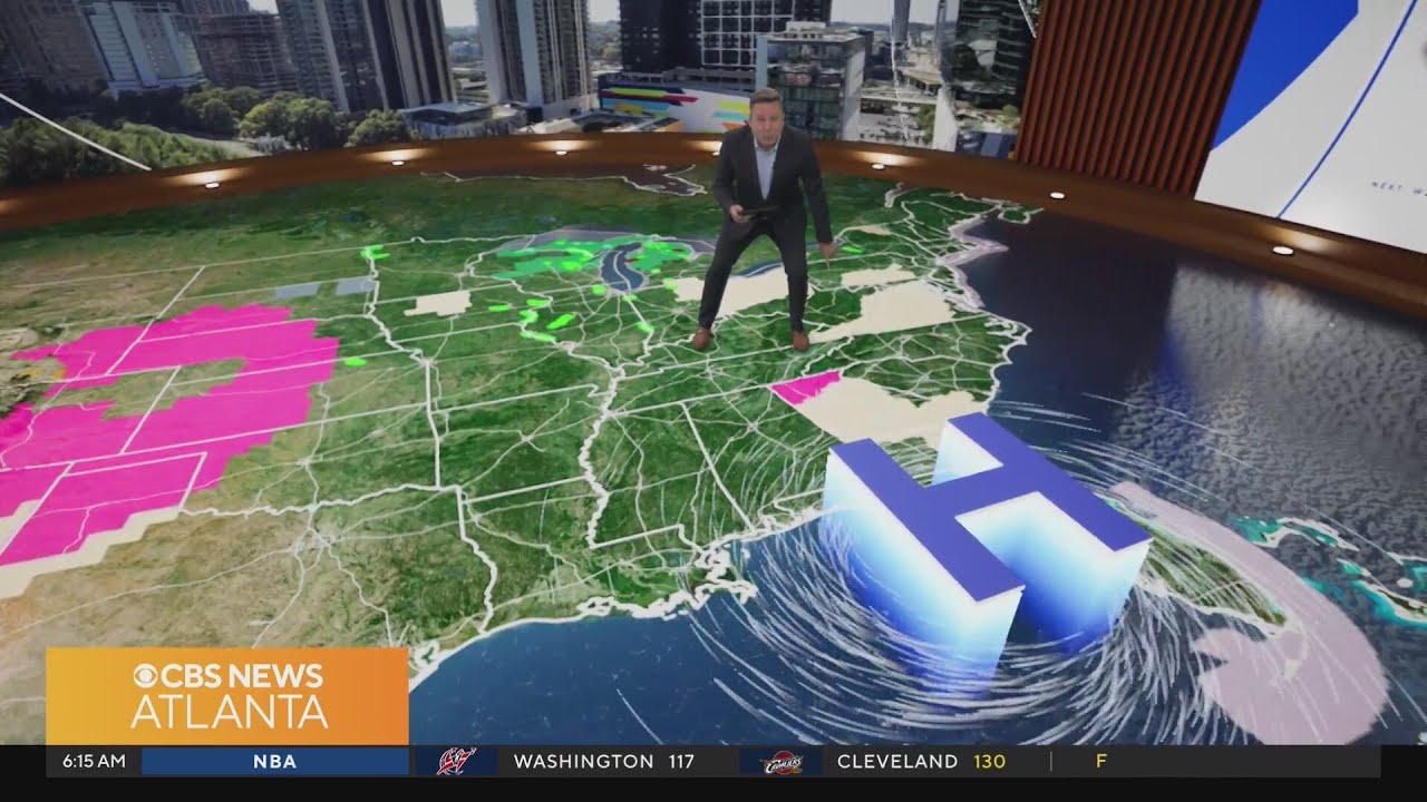 Georgia drought ongoing as wind, low humidity elevate fire danger - YouTube