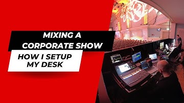 Yamaha QL5 Corporate Show Setup & Soundcheck Walkthrough