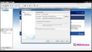How to open new java project in NetBeans IDE