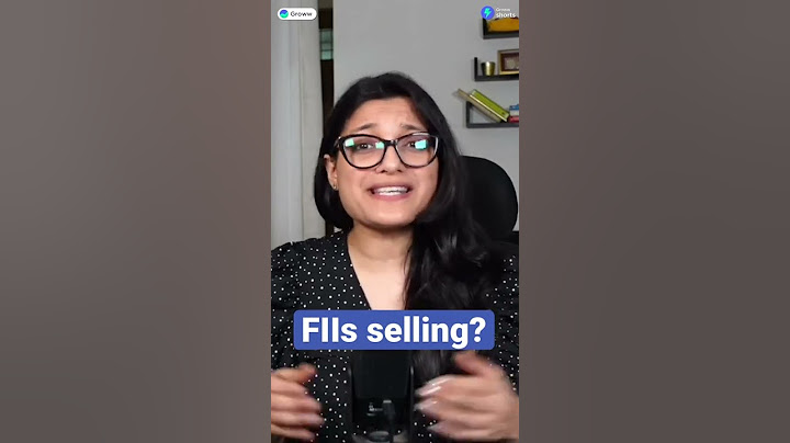 Why didn't the stock market crash even after massive FIIs selloff?? | #shorts