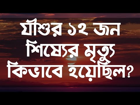 ভিডিও: বাইবেলে তালিকাভুক্ত 12 জন শিষ্য কোথায়?