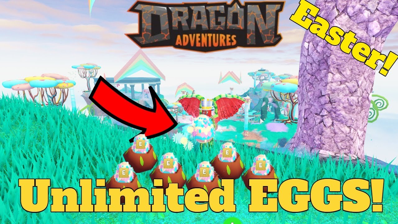 Unlimited Easter Egg Glitch In Dragon Adventures Patched Youtube