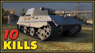 E 50 - 10 Kills - 9,9K Dmg - World of Tanks Gameplay