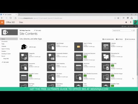 How to Create a Wiki Page in Office 365