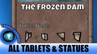 Ice Age Scrat's Nutty Adventure - All Tablet Pieces \& Statues Location The Frozen Dam