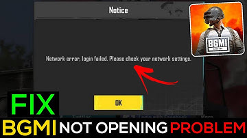 bgmi network error login failed please check your network settings || bgmi network problem