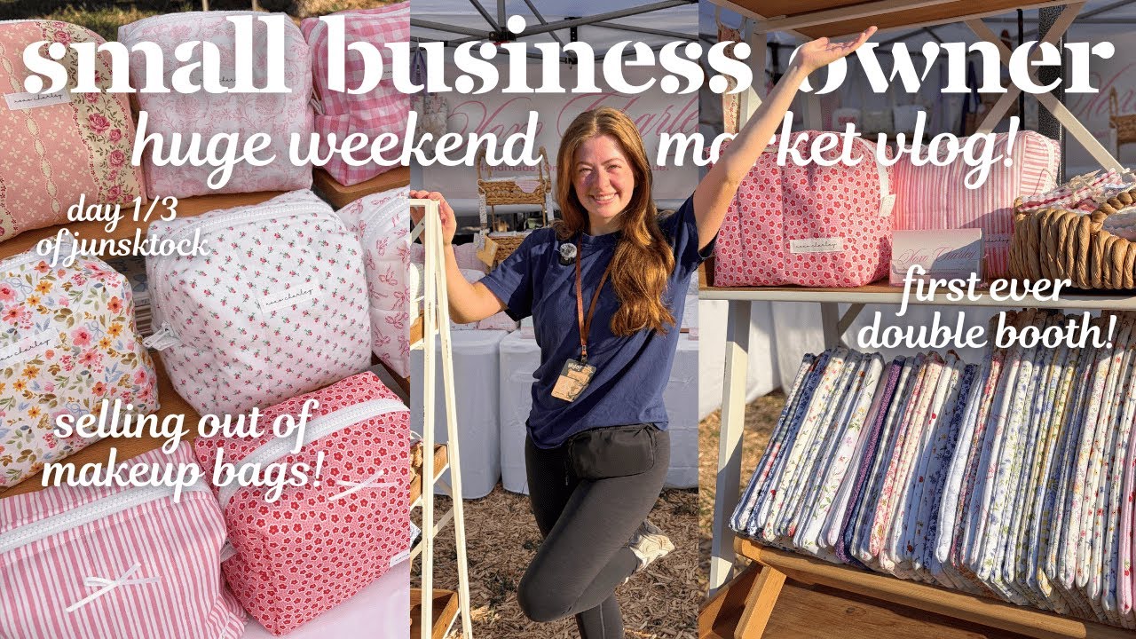 ОГРОМНЫЙ ВЫХОДНОЙ ЯРМАРК в JUNKSTOCK!!🛍️⭐️🎀 *первый день* продаю свои изделия ручной работы на вы...