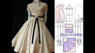 Patrones vestidos - YouTube