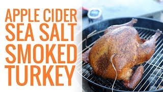 The easy steps to help you create a festive smoked turkey on weber
grill with beautiful apple cider sea salt rub. recipe:
http://girlscangrill.com/recipe...