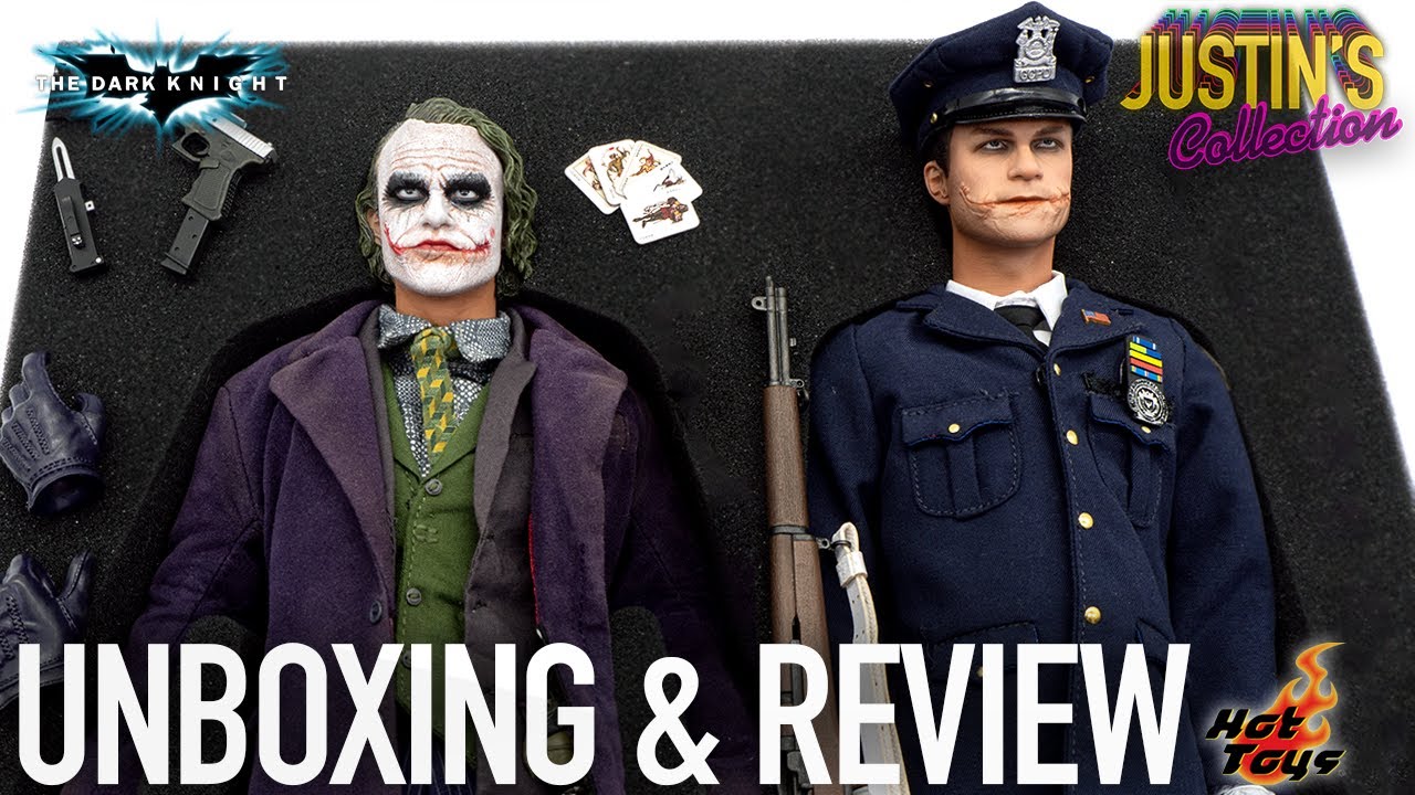 Hot Toys Joker / Police Joker DX01 Batman The Dark Knight Unboxing ...