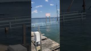 Hurricane 🌀 at Evers Marina after math!