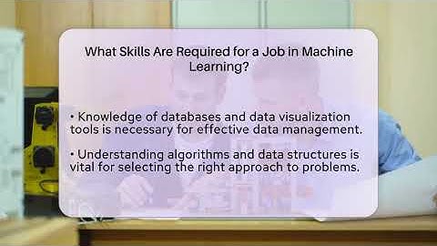 What Skills Are Required for a Job in Machine Learning? - Next LVL Programming