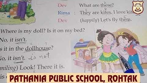 Pathania World Campus Class-1 Revision of Ch-2 Reading