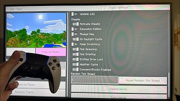 Minecraft Bedrock Edition: How to Change Random Tick Speed Cheat for World Tutorial!