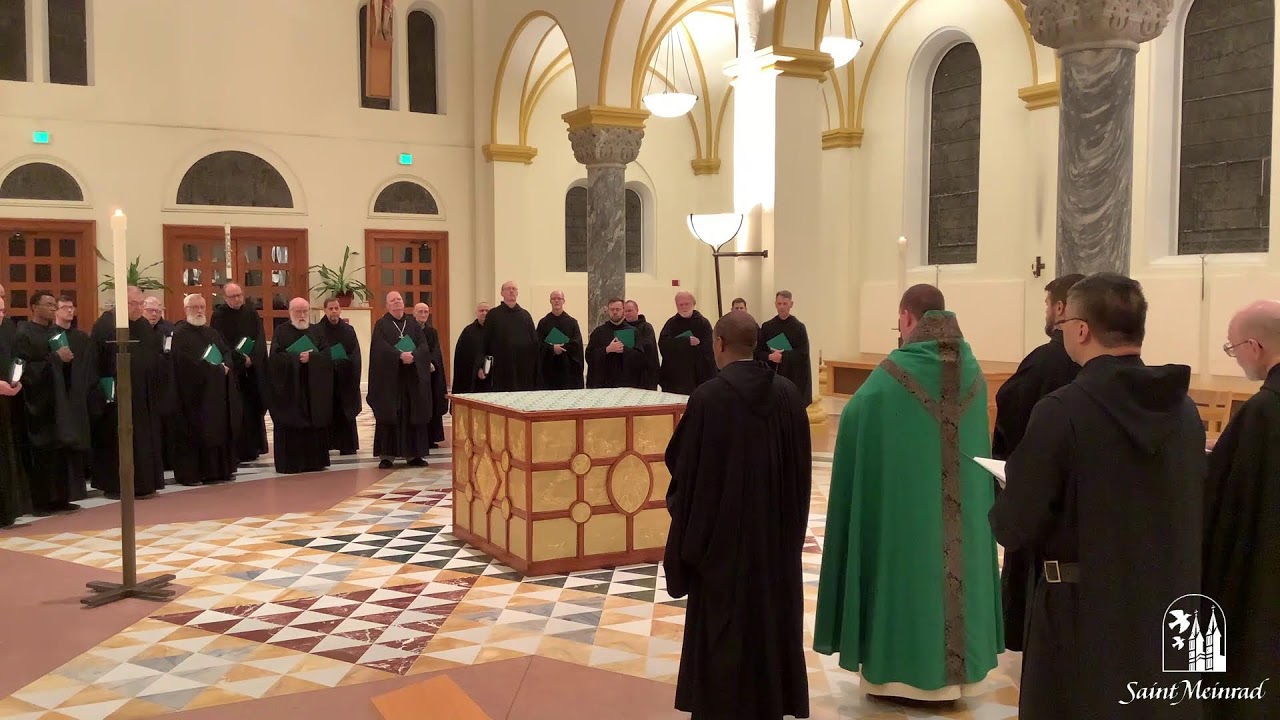 Vespers live at Saint Meinrad YouTube