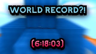 Breaking the Former Bed Wars 4v4v4v4 World Record?! (6:18:03) 😱
