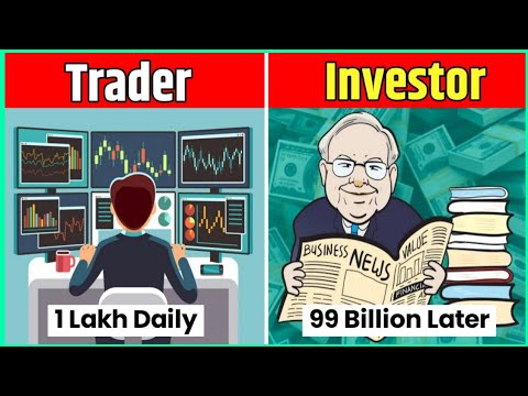 Trading Vs Investing | What's the difference between trading & investing? | Which Is Better?