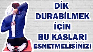 Dik Durabilmek için Bu Kasları Esnetmelisiniz! Resimi