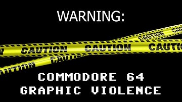 1st Horror Survival Game: Commodore 64