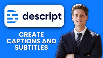 NEW! How to Create Captions and Subtitles in Descript (2025) 🎬 | Guide to AI-Powered Video Captions