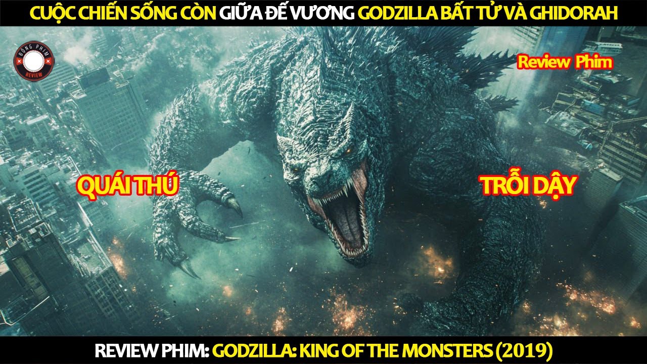 [Review Phim] Cuộc Chiến Sống Còn Giữa Đế Vương Godzila Bất Tử Và Quái Vật 3 Đầu