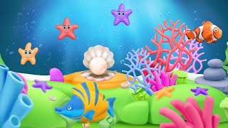 Bedtime Lullabies and Peaceful Fish Animation 🐟 Baby Lullaby 🌙 Baby Sleep Music💤