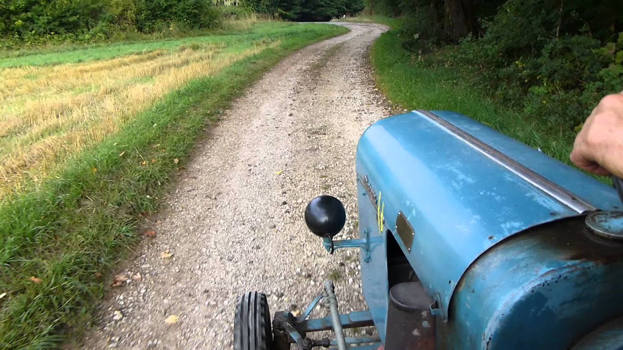 Eicher 16 PS bei der Arbeit (1958)
