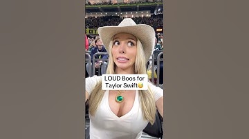 Super Bowl BOOING Taylor Swift😅🏈 #shorts
