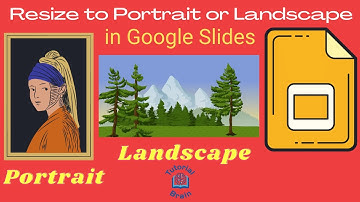Resize to Portrait or Landscape view in Google Slides| Aspect Ratio| Page Layout -Tutorial 2021