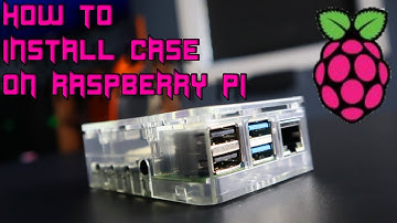 How to put a Raspberry Pi 4 In a Case with fan