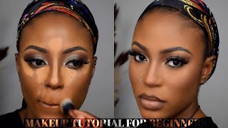 IN DEPTH , STEP BY STEP ||  HOW TO DO A FULL FACE MAKEUP TUTORIAL FOR BEGINNERS screenshot 2