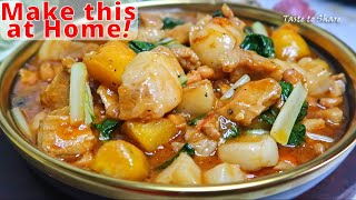 Ang sarap❗ Easy Pork Recipe💯✅  How to Make simple Pork pochero So delicious and Tender