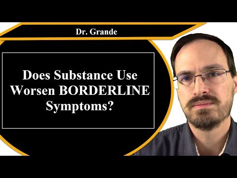 కొమొర్బిడ్ బోర్డర్‌లైన్ మరియు సబ్‌స్టాన్స్ డిజార్డర్ అధ్వాన్నమైన BPD లక్షణాలను ఉపయోగిస్తాయా?