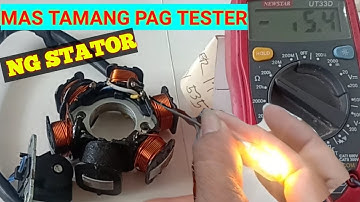 tamang pag test ng stator, how to test stator on all motorcycle