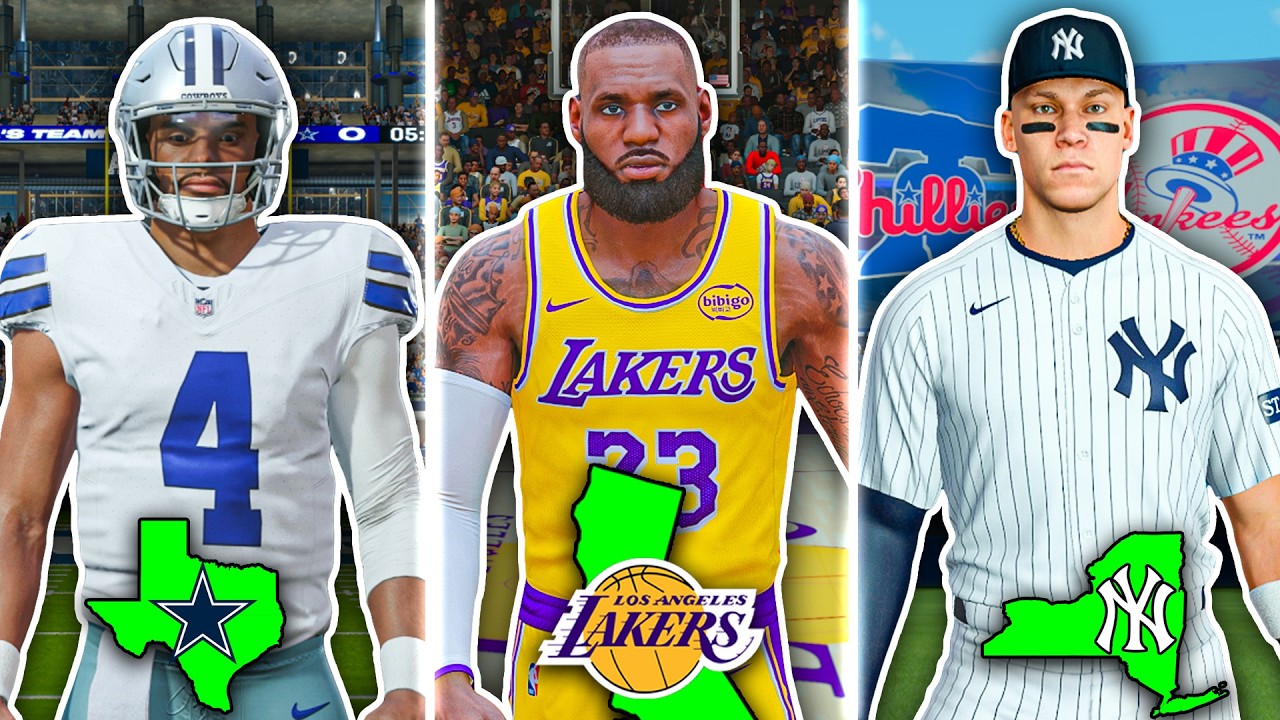 Забиваю голы во ВСЕХ 50 штатах во ВСЕХ видах спорта!